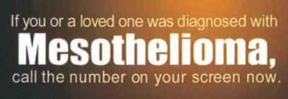 Mesothelioma Ad